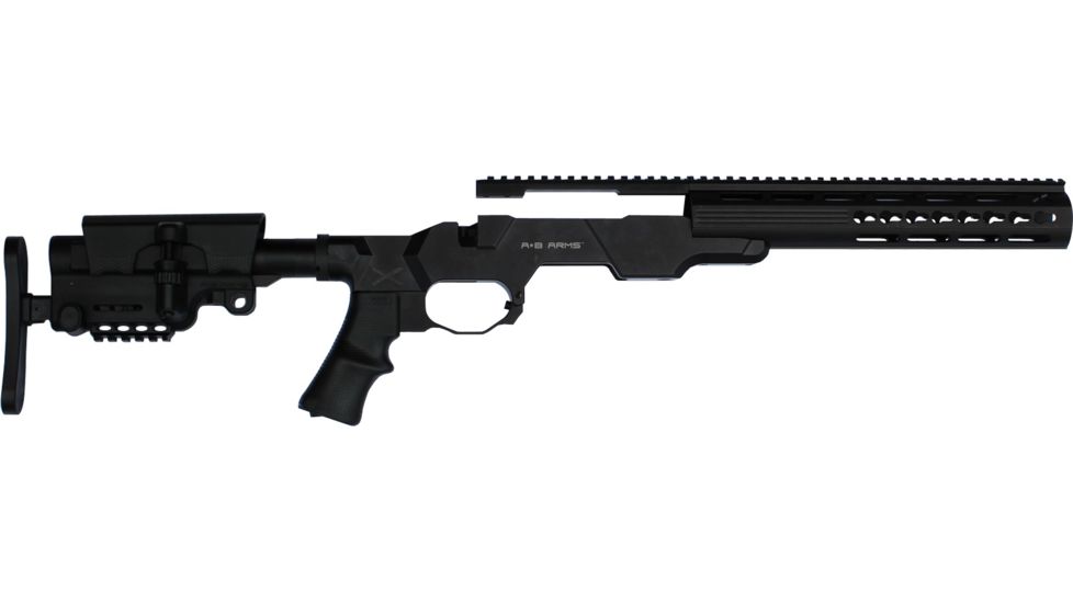 American Built Arms Company MOD X GEN III Modular Rifle System - Weatherby Vanguard, Black, Medium, ABAMXWVB