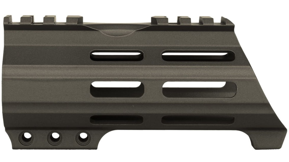 ABC RIFLE COMPANY American Built Custom Hybrid AR-15 M-LOK Handguard w/Finger Stop, 5in, Olive Drab Green, HG15-CM-MLTC5-ABC-ODG