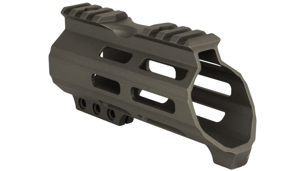 ABC RIFLE COMPANY American Built Custom Hybrid AR-15 M-LOK Handguard w/Finger Stop, 5in, Olive Drab Green, HG15-CM-MLTC5-ABC-ODG