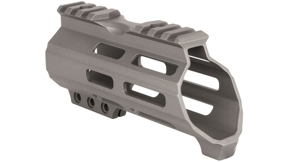 ABC RIFLE COMPANY American Built Custom Hybrid AR-15 M-LOK Handguard w/Finger Stop, 5in, Tungsten, HG15-CM-MLTC5-ABC-TNG