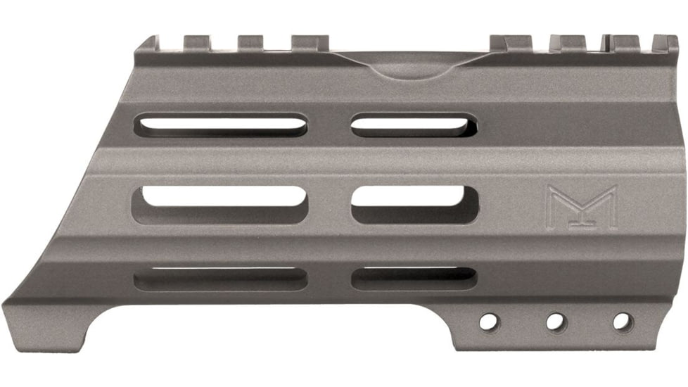 ABC RIFLE COMPANY American Built Custom Hybrid AR-15 M-LOK Handguard w/Finger Stop, 5in, Tungsten, HG15-CM-MLTC5-ABC-TNG