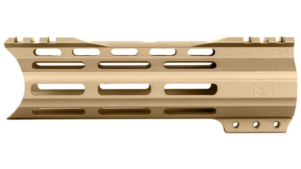 ABC RIFLE COMPANY Custom Hybrid Top Cut Super Slim AR-15 M-LOK Handguard, 7in, Flat Dark Earth, HG15-CM-MLTC7-FDE