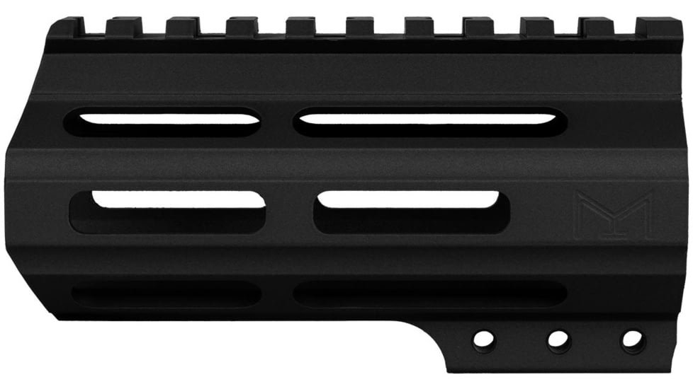 ABC RIFLE COMPANY Custom Slim AR-15 M-LOK Handguard, 4.5in, Black, HG15-CM-ML4D-BLK