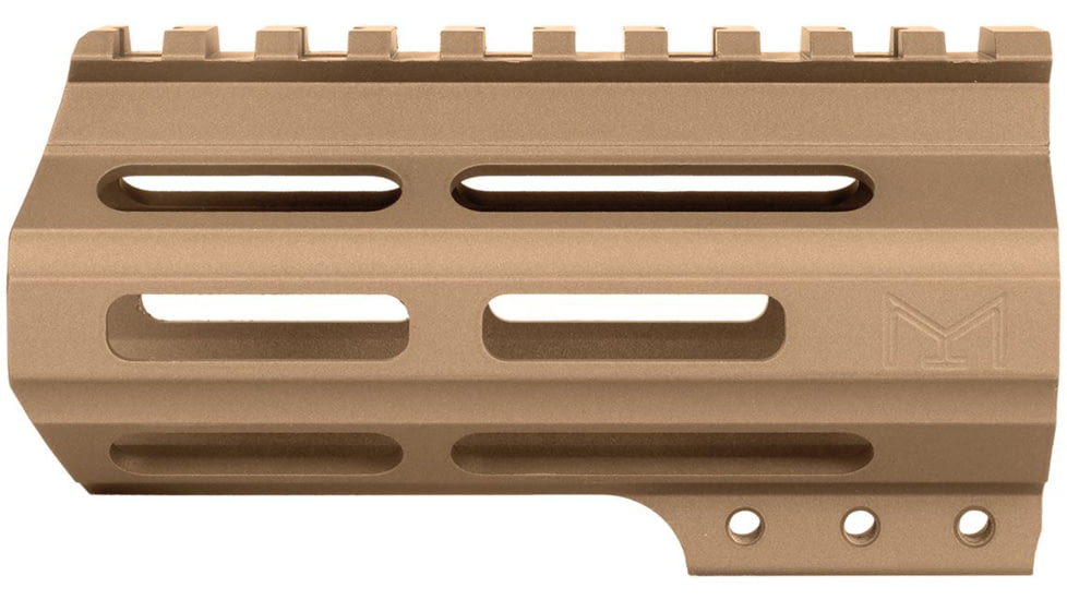 ABC RIFLE COMPANY Custom Slim AR-15 M-LOK Handguard, 4.5in, Flat Dark Earth, HG15-CM-ML4D-FDE