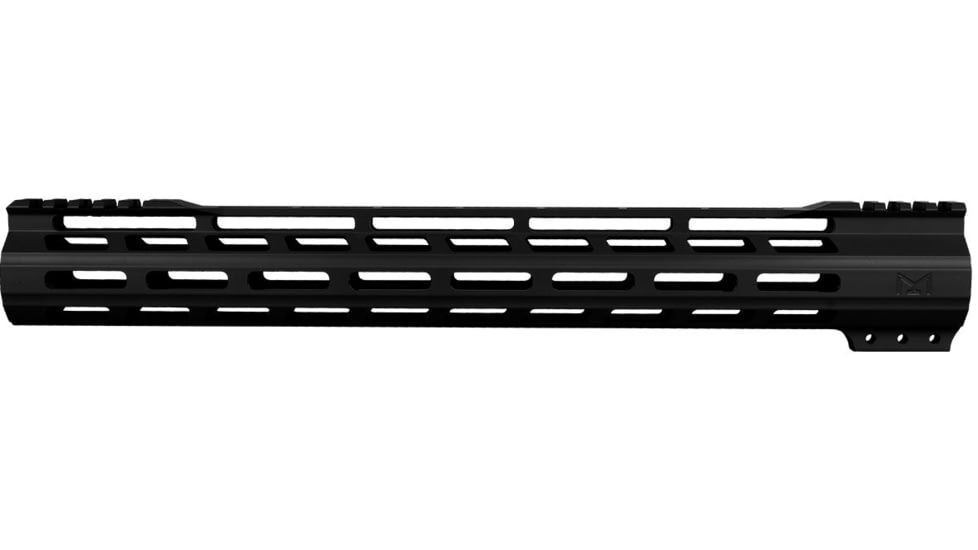 ABC RIFLE COMPANY Super Slim Free Float Hybrid Top Cut AR-15 M-LOK Handguard, 15in, Cerakote Black, HG15-TC-ML15-BLK