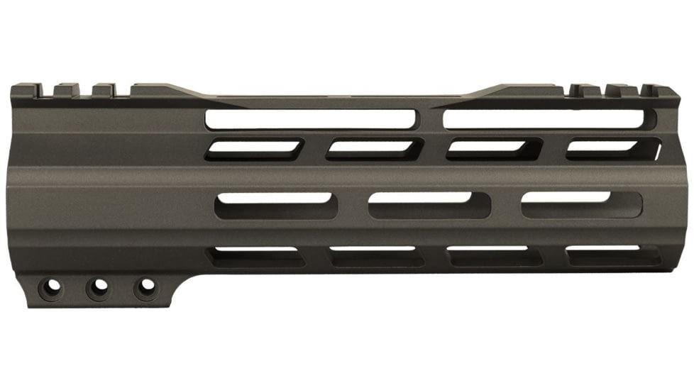 ABC RIFLE COMPANY Super Slim Free Float Hybrid Top Cut AR-15 M-LOK Handguard, 7in, Cerakote Olive Drab Green, HG15-TC-ML7-ODG