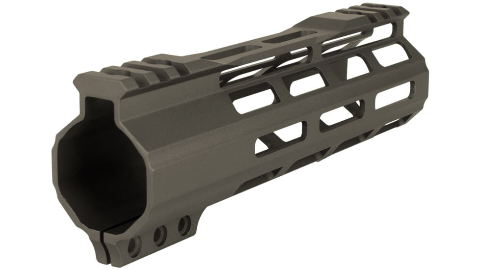 ABC RIFLE COMPANY Super Slim Free Float Hybrid Top Cut AR-15 M-LOK Handguard, 7in, Cerakote Olive Drab Green, HG15-TC-ML7-ODG