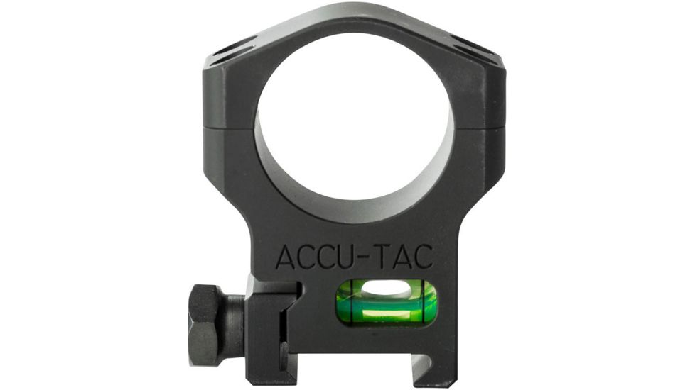 ACCU-TAC 34 Mm Scope Rings, Flat Black, Small HSR-340