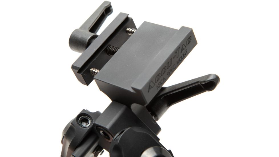 ACCU-TAC BR-4 G2 Arca Spec Bolt Action Bipod, Flat Black, Medium, BRAS-G204