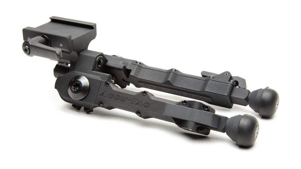 ACCU-TAC BR-4 G2 Arca Spec Bolt Action Bipod, Flat Black, BRAS-G204
