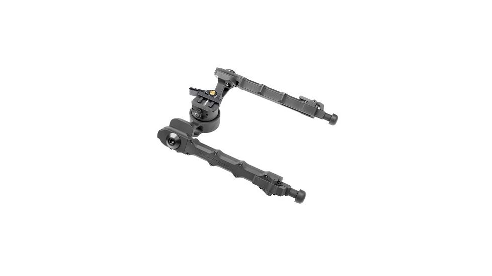 ACCU-TAC F-Class 10in Bipod, Flat Black, Large, FCBQD-0100