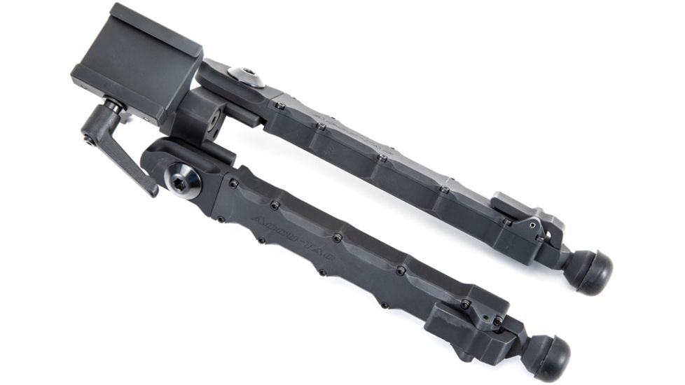 ACCU-TAC LR-10 G2 Arca Spec Bipod, Flat Black, LRAS-G210