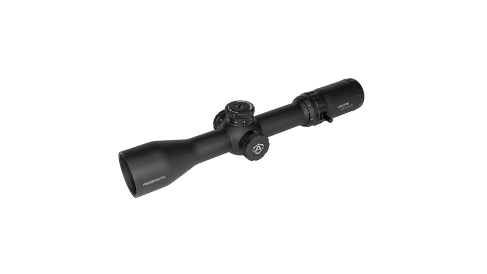Accufire Technology Prospectis EVRO-12 Rifle Scope, 3-12x44mm, 30mm Tube, First Focal Plane, Mil-Hash Reticle, Black, ACC-PE12-2020G1