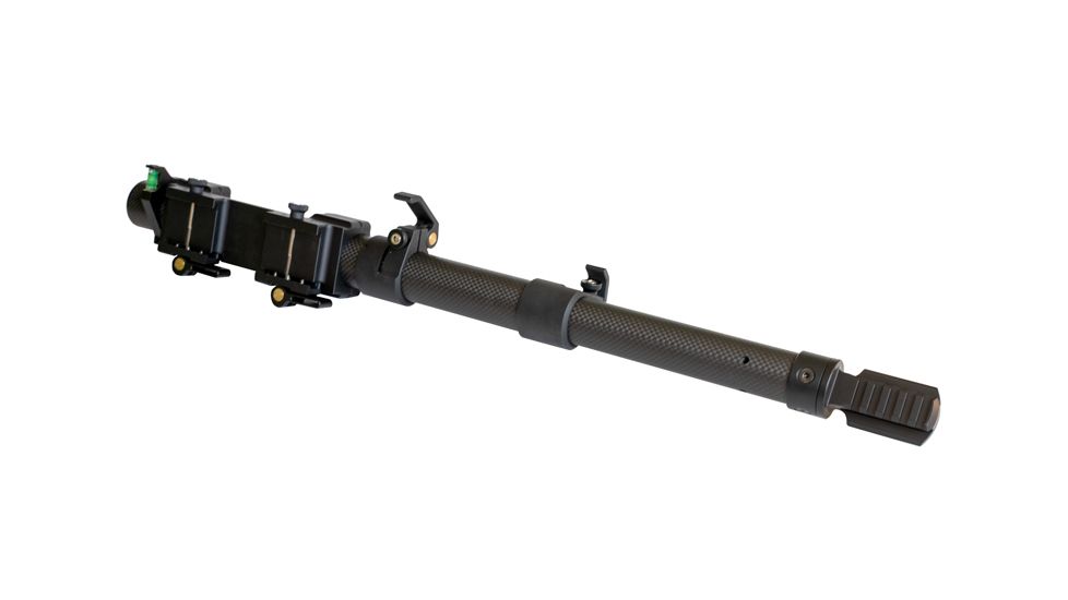 Accuracy Solutions BipodeXt TAC III ARCA Rail Dual Mount, Black, BipodeXt TAC III ARCA Rail DM