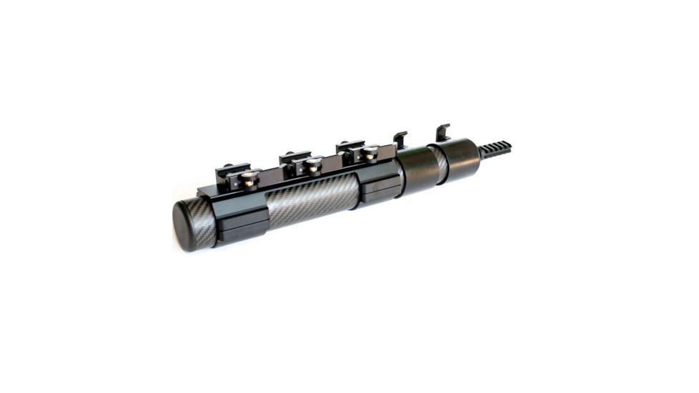 Accuracy Solutions BipodeXt ELR Picatinny, No Accessories, Black, BipodeXt ELR Picatinny NA