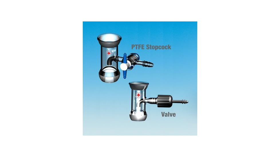 Ace Glass Laboratory Glassware And Equipment Adapter Purge 2mm Valve 3953-05, Unit EA