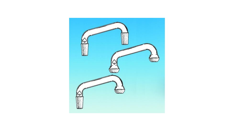 Ace Glass Laboratory Glassware And Equipment Adapter U-tube 24/40m-35/25f 5125-50, Unit EA