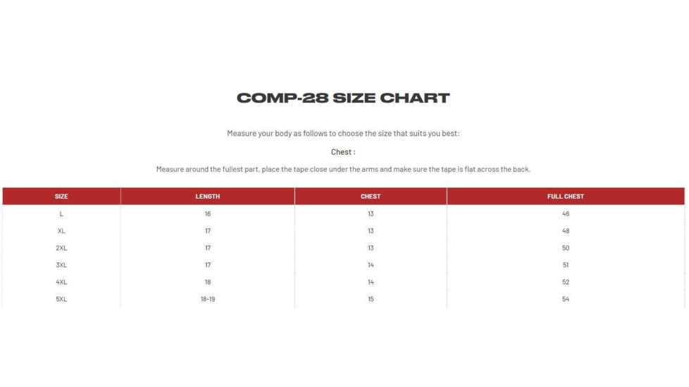 Ace Link Armor Comp-28 Vest Standard, Black, Medium, B-CR-C28-BLK-2-M