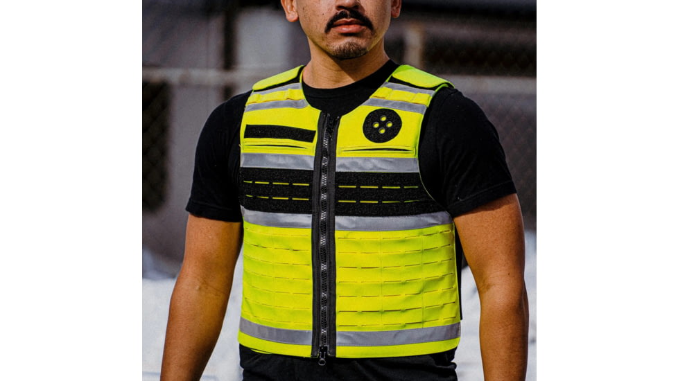 Ace Link Armor High-Vis Level IIIA Anti-Stab Reflective Safety Body Armor Bulletproof Vest
