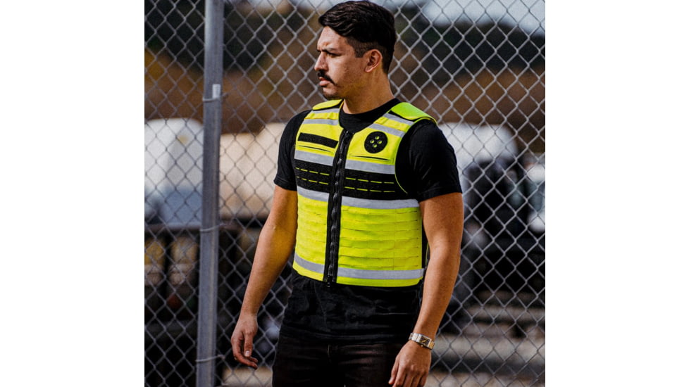Ace Link Armor High-Vis Level IIIA Anti-Stab Reflective Safety Body Armor Bulletproof Vest