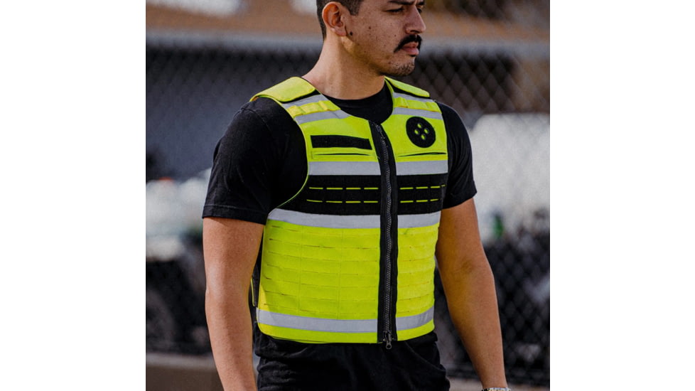 Ace Link Armor High-Vis Level IIIA Anti-Stab Reflective Safety Body Armor Bulletproof Vest