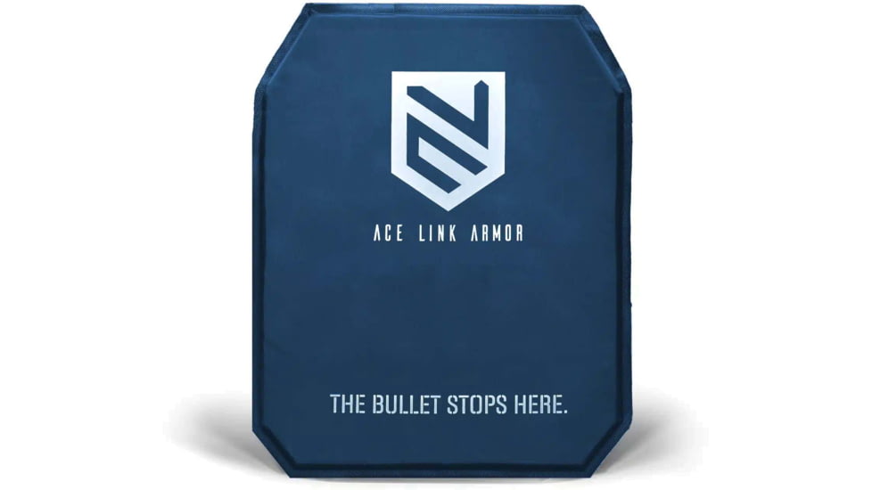 Ace Link Armor Bulletproof Armor Insert Aramid Flexcore Plate, Blue, 11x14in, A-SAP-3A-1114-FLX
