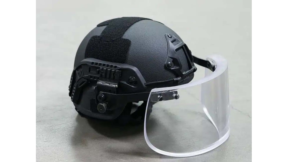 Ace Link Armor Level lllA Ballistic Visor For Tactical Helmet, One Size, B-BH-VIS-3A