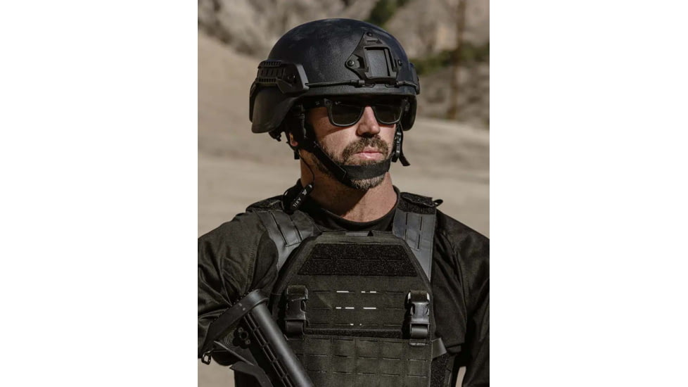 Ace Link Armor Mich Combat Ballistic Helmet, Black, Medium, B-BH-COM-BLK-2-M