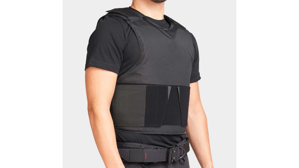 Ace Link Armor Quantum Vest Standard, Black, Medium, B-CR-QUA-BLK-2-M