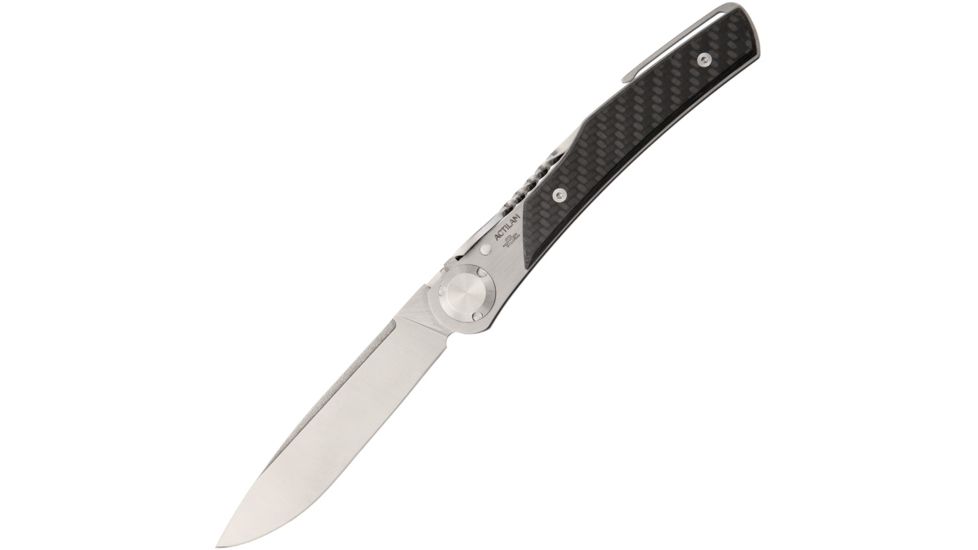 Actilam T3 Carbon Fiber Folder Knife with Clip ACTT3CFC
