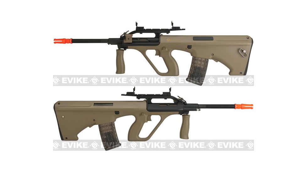 Action Sport Games Evike.com Exclusive ASG Steyr Licensed AUG A2 Airsoft AEG Rifle, Tan, 50119