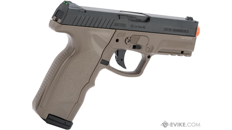 Action Sport Games Evike.com Exclusive ASG Steyr M9A1 Non-Blowback Pistol, Special Edition, Dark Earth, 50142