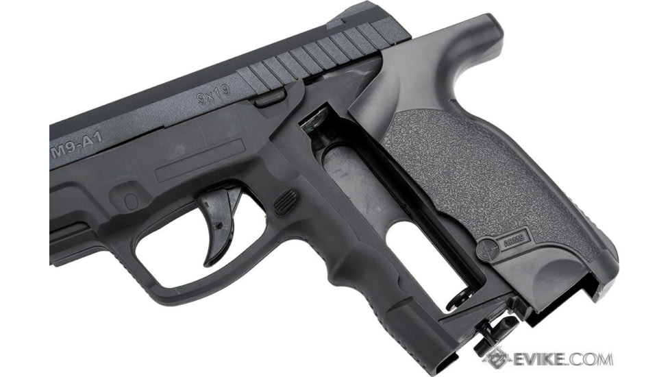 Action Sport Games Steyr M9A1 Non-Blowback Pistol, Black, 50056