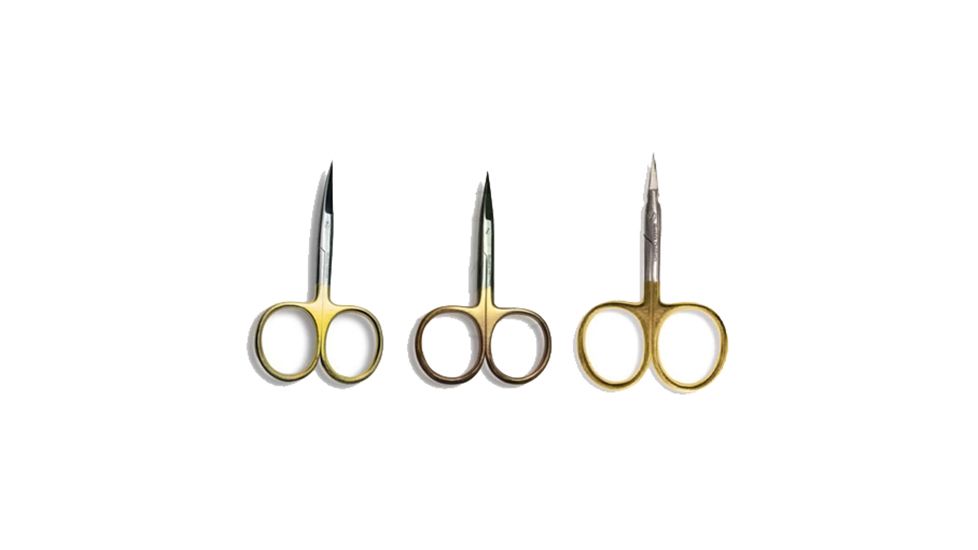 Adamsbuilt Adjustable Razor Scissors, Gold, 4.5in 892518
