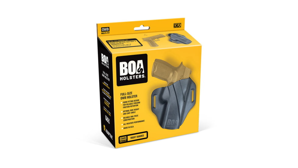 Adaptive Tactical AT30004R BOA OWB Full Size Black Right Hand