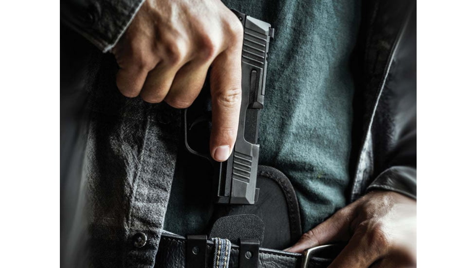 Adaptive Tactical OMNICARRY HOFTAC Holster IWB Black Belt Clip Mount Right Hand, HT01005L