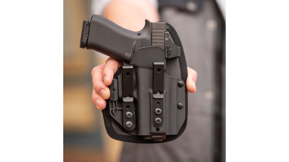 Adaptive Tactical Omnicarry Hoftac, Inside Waistband Holster, Fits 1911/2011, Kydex, Black, Right Hand, HT-01003-R