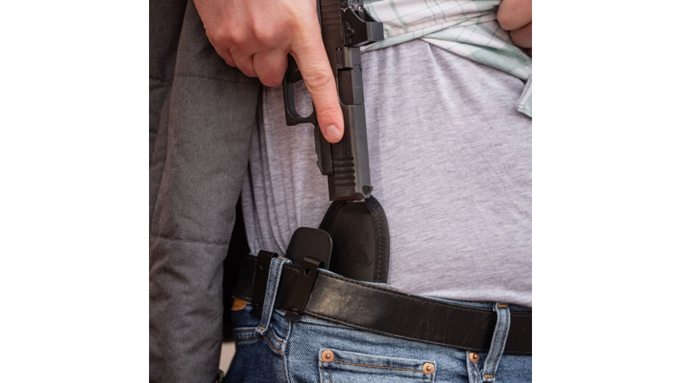 Adaptive Tactical Omnicarry Hoftac, Inside Waistband Holster, Fits 1911/2011, Kydex, Black, Right Hand, HT-01003-R