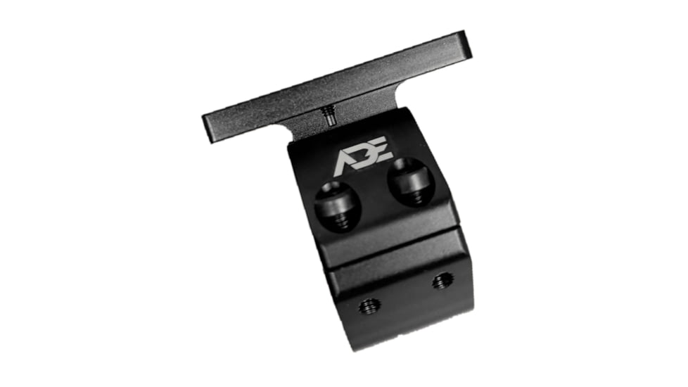 ADE Advanced Optics 30mm/1in Piggyback Universal Fit Red Dot Riflescope Ring, Black, HM9
