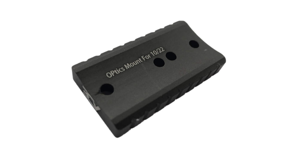 ADE Advanced Optics Adapter/Mounting Plate for Red Dot Sight, Ruger 10/22 FIT meopta, Insight, Eotech MRDS, Vortex Venom/Razor/Viper, Black, Ruger 10/22 Plate