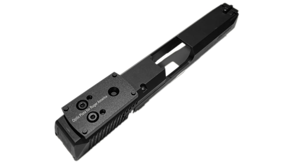 ADE Advanced Optics Adapter/Mounting Plate for Red Dot Sight, Vortex Venom/Razor/Viper, Burris Fastfire,Meopta,Docter, Insight to FIT Ruger American Pistol, Black, Ruger American Plate