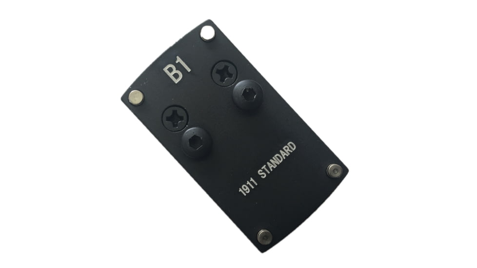 ADE Advanced Optics Mini/Micro Reflex Dot Sight Mounting Plate for Colt 1911 Standard, Black, B1