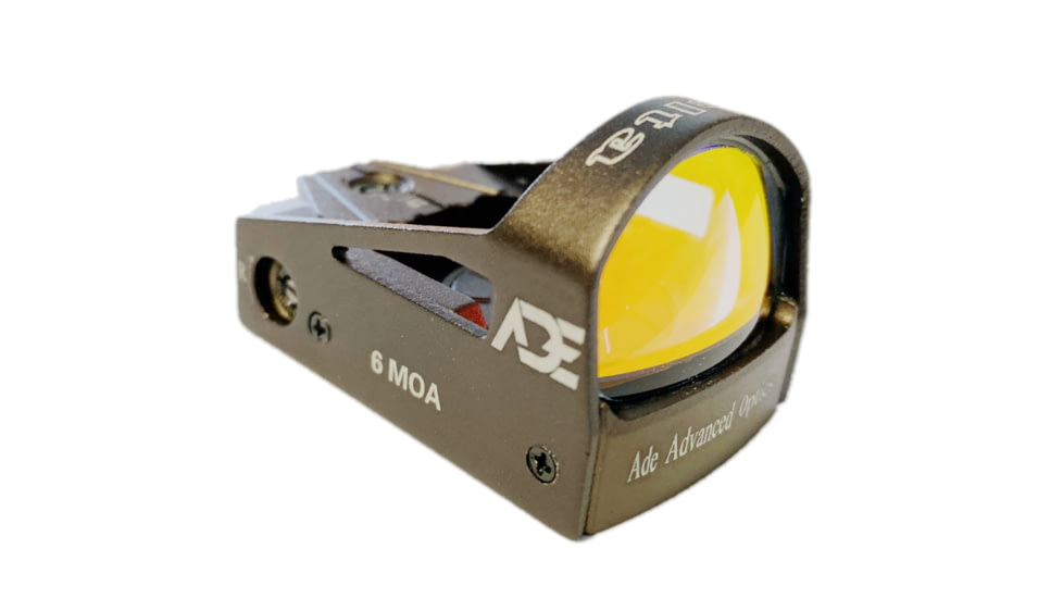 ADE Advanced Optics RD3-012 Delta Mini Reflex Red Dot Micro Sight, Dot Reticle, FDE, RD3-012S