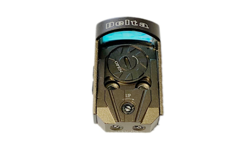 ADE Advanced Optics RD3-012 Delta Mini Reflex Red Dot Micro Sight, Dot Reticle, FDE, RD3-012S