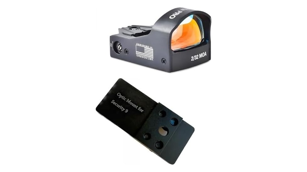 ADE Advanced Optics Delta Pro RD3-012 Motion Awake 1x Reflex Red Dot Sight w/Ruger Security 9 Optic Mounting Plate