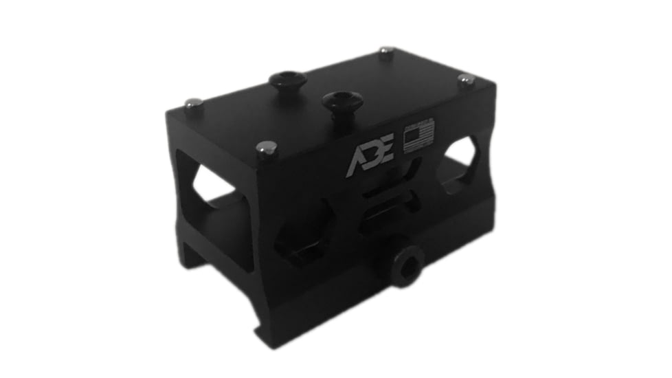ADE Advanced Optics Riser HIGH Red Dot Sight Mount, Holosun HS407C/HS507C/HS508T, Trijicon RMR, Black, HM2