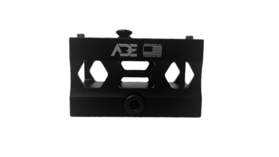 ADE Advanced Optics Riser HIGH Red Dot Sight Mount, Holosun HS407C/HS507C/HS508T, Trijicon RMR, Black, HM2