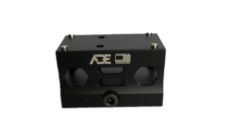 ADE Advanced Optics Riser HIGH Red Dot Sight Mount, Holosun HS407C/HS507C/HS508T, Trijicon RMR, Black, HM2