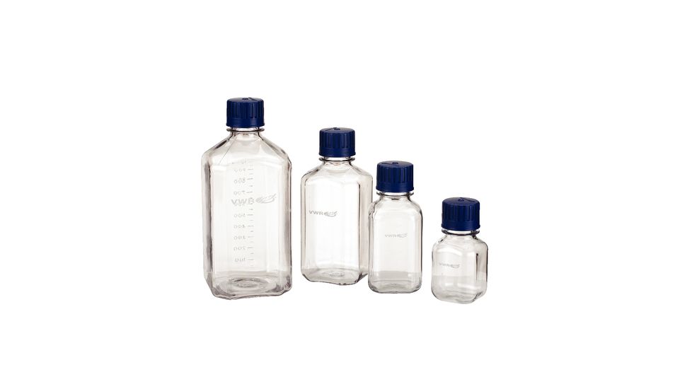 VWR Vwr Bottle Pc 2l Clr Sq Pk6 BPC2000, Unit PK