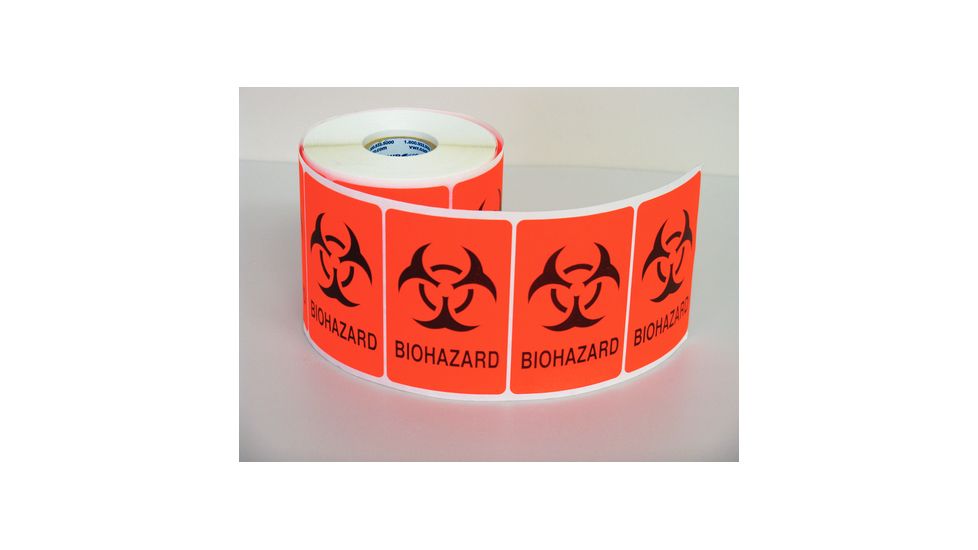 VWR Vwr Label Biohazard Red Cs500 VWR-L1-C, Unit CS